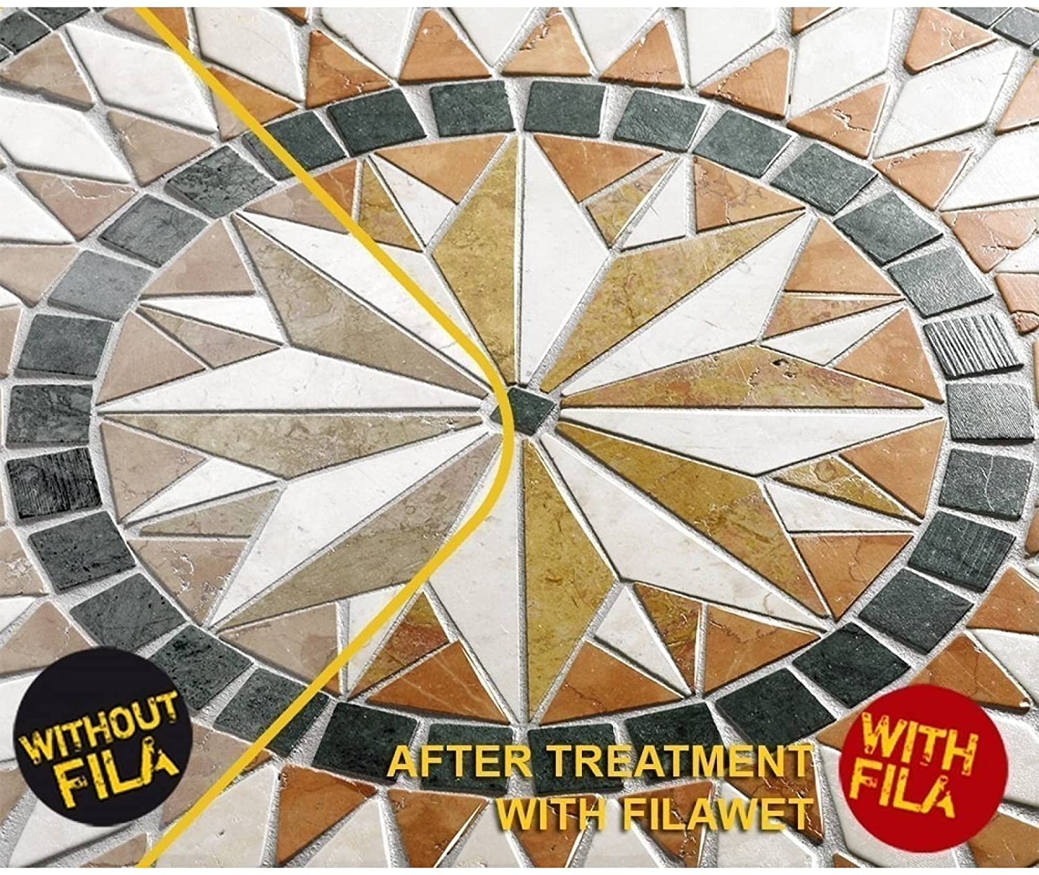 Wet Eco FILA  Protettivo Tonalizzante ad Effetto Bagnato 1Lt